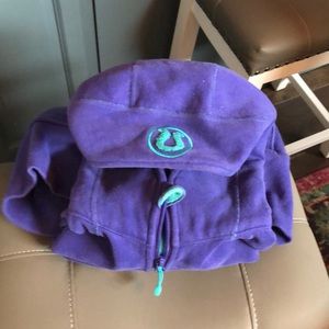 Purple scuba hoodie size 6 in great condition